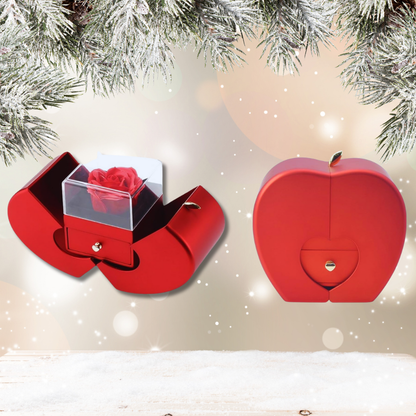 Czuły Prezent - Zestaw Jabłko i naszyjnik Miłość